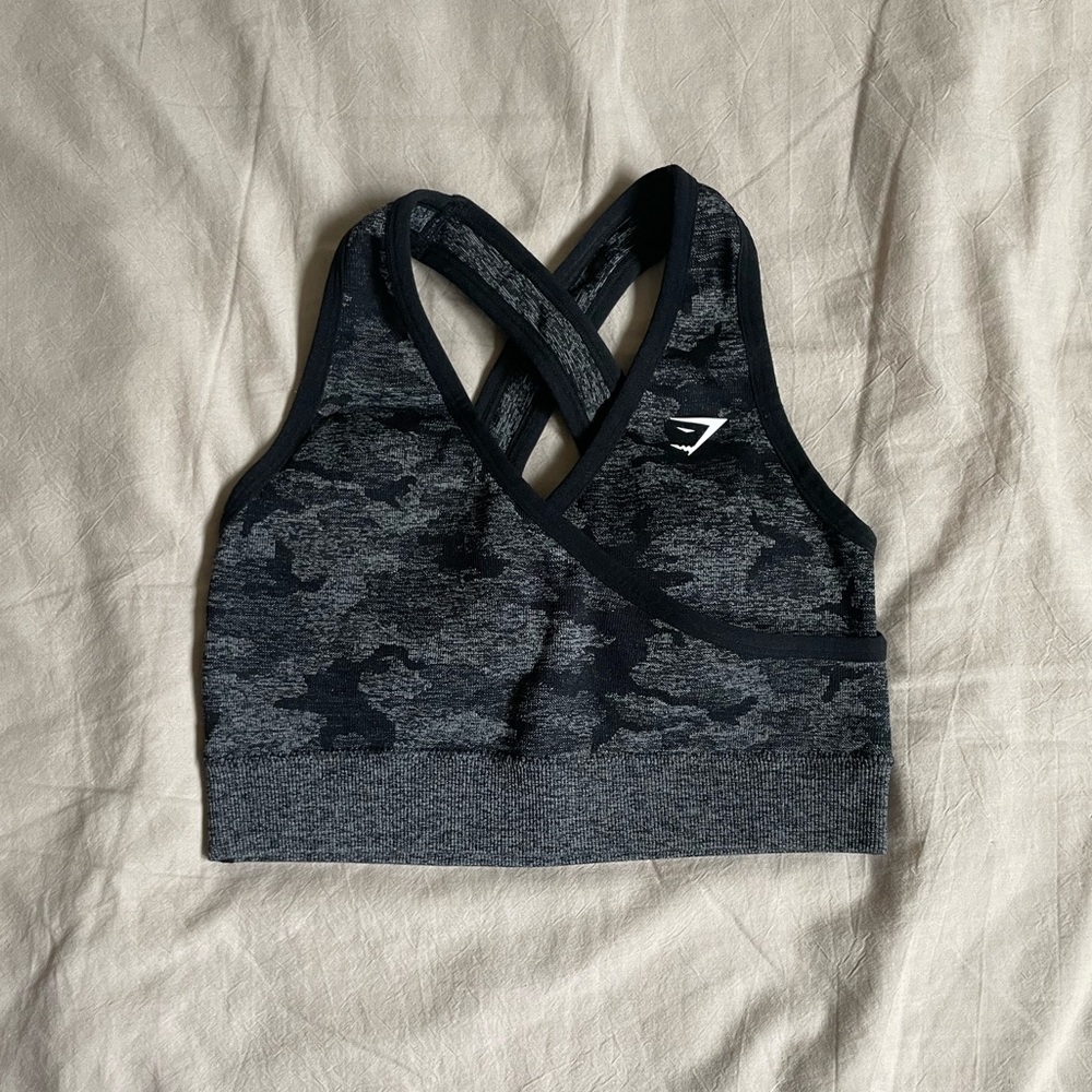 Gymshark adapt camo sports bra size S